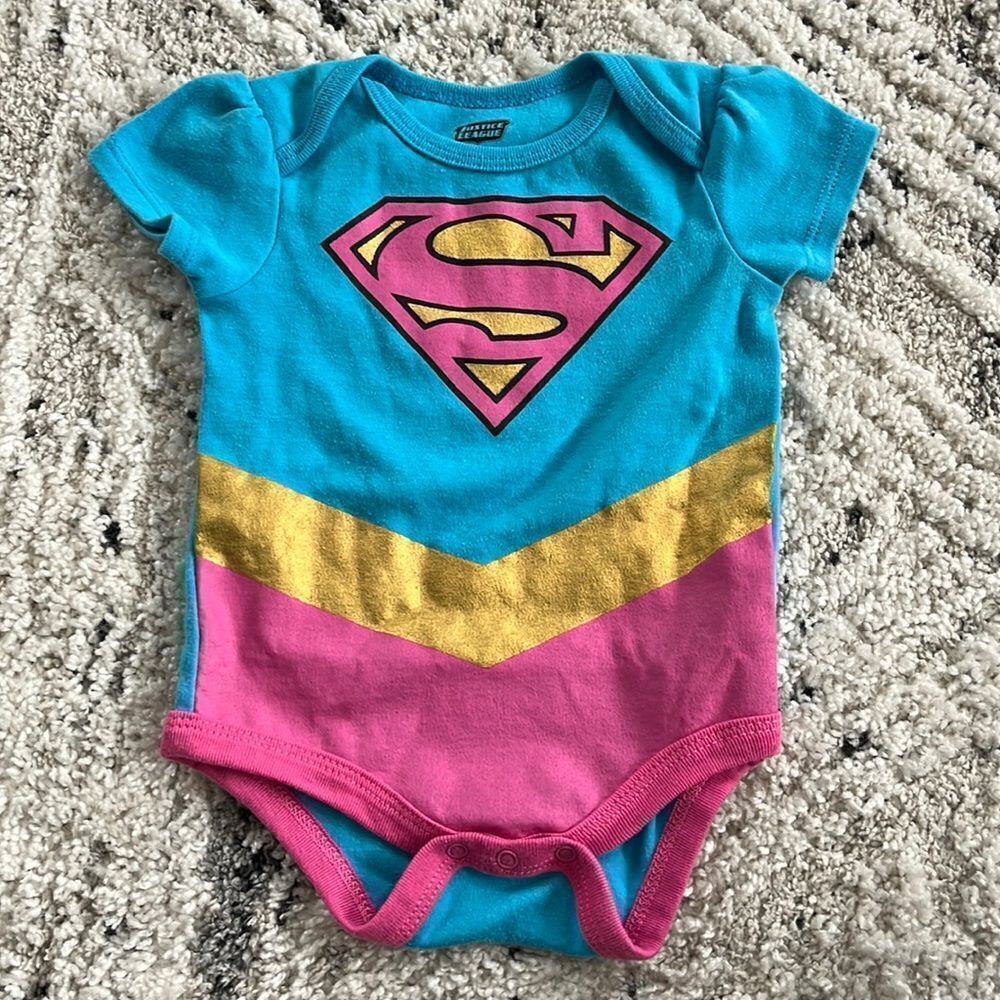 Super Woman 12 month Onesie